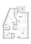 1 Bedroom Floor Plan
